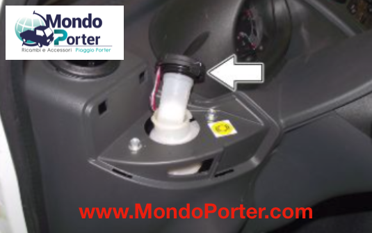 serbatoio liquido freni piaggio porter