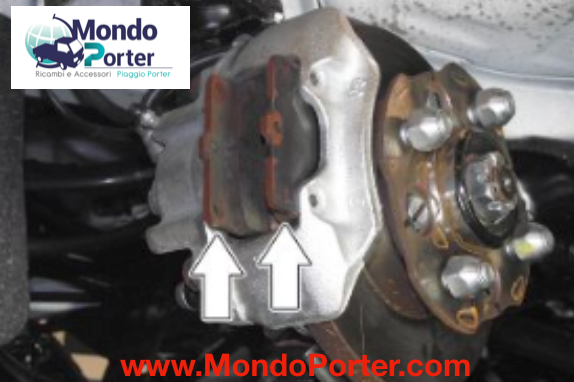 Sostituzione e Montaggio - Pastiglie Freno Piaggio Porter - Mondo Porter