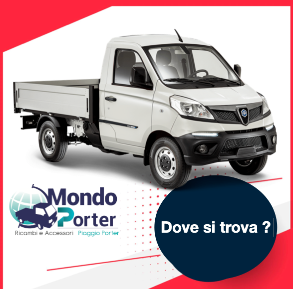 Dove si Trova ? Ricerca ricambi su Piaggio Porter NP6 - Mondo Porter