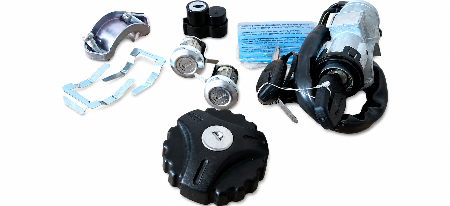 LOCKS AND KEYS KIT (WITH IMMOBILIZER