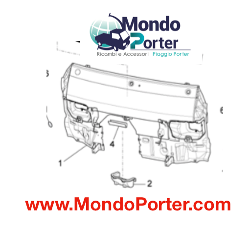 Frontale Piaggio Porter - Mondo Porter