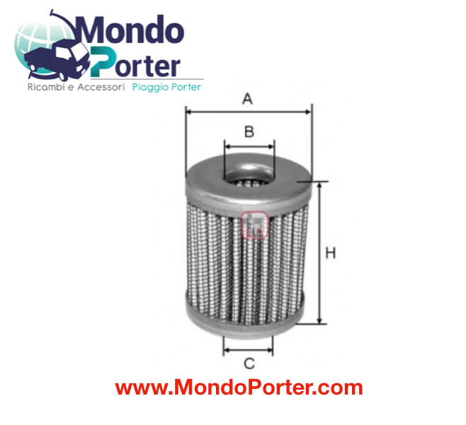 Filtro Gpl Piaggio Porter - BRC- 659749 - Mondo Porter