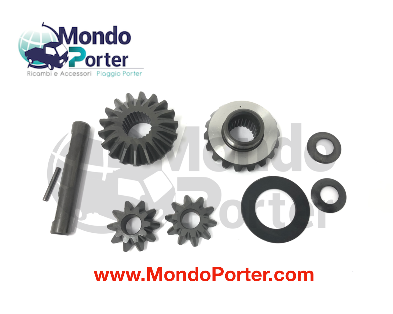 Kit Ingranaggi Differenziale Piaggio Porter 0441387Z01000 - Mondo Porter