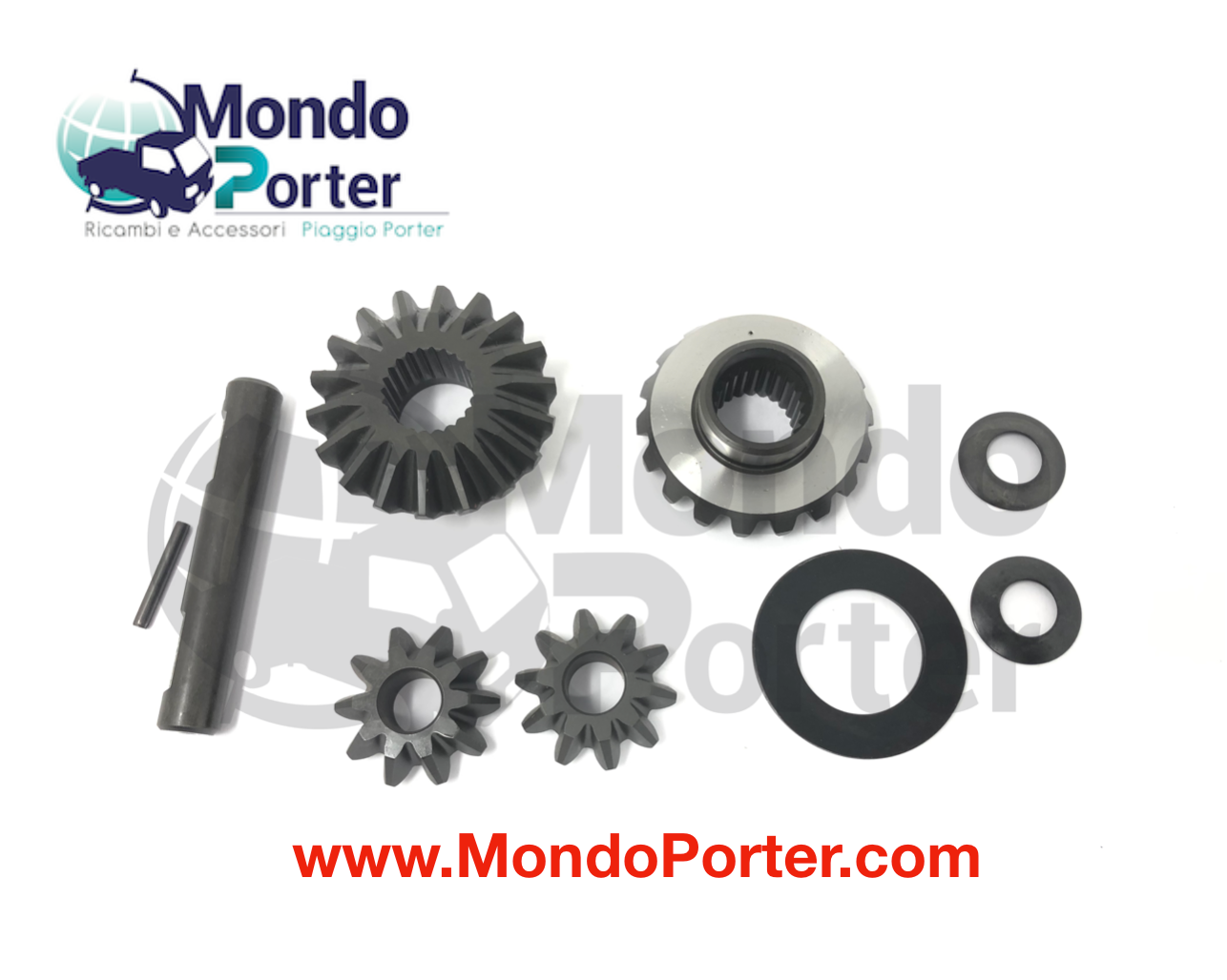 Kit Ingranaggi Differenziale Piaggio Porter  0441387Z01000 - Mondo Porter