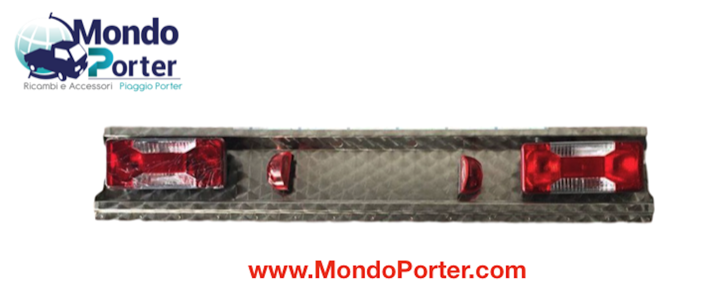 Kit Modifica Paraurti Posteriore Acciaio Inox Porter - Mondo Porter