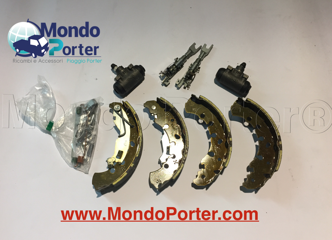Kit Frenatura Posteriore Piaggio Porter - Mondo Porter