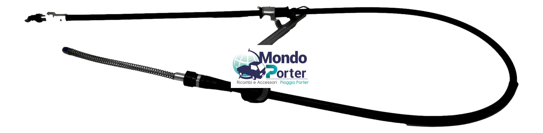 Cavo secondario freno a mano destro Piaggio Porter Np6