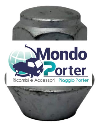 Dado ruota M12x1,5-6H (CH19) Piaggio Porter Np6