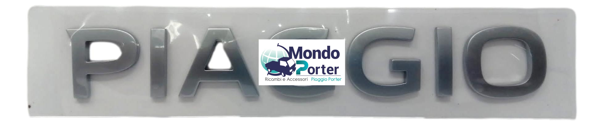 Targhetta posteriore "Piaggio" Piaggio Porter Np6