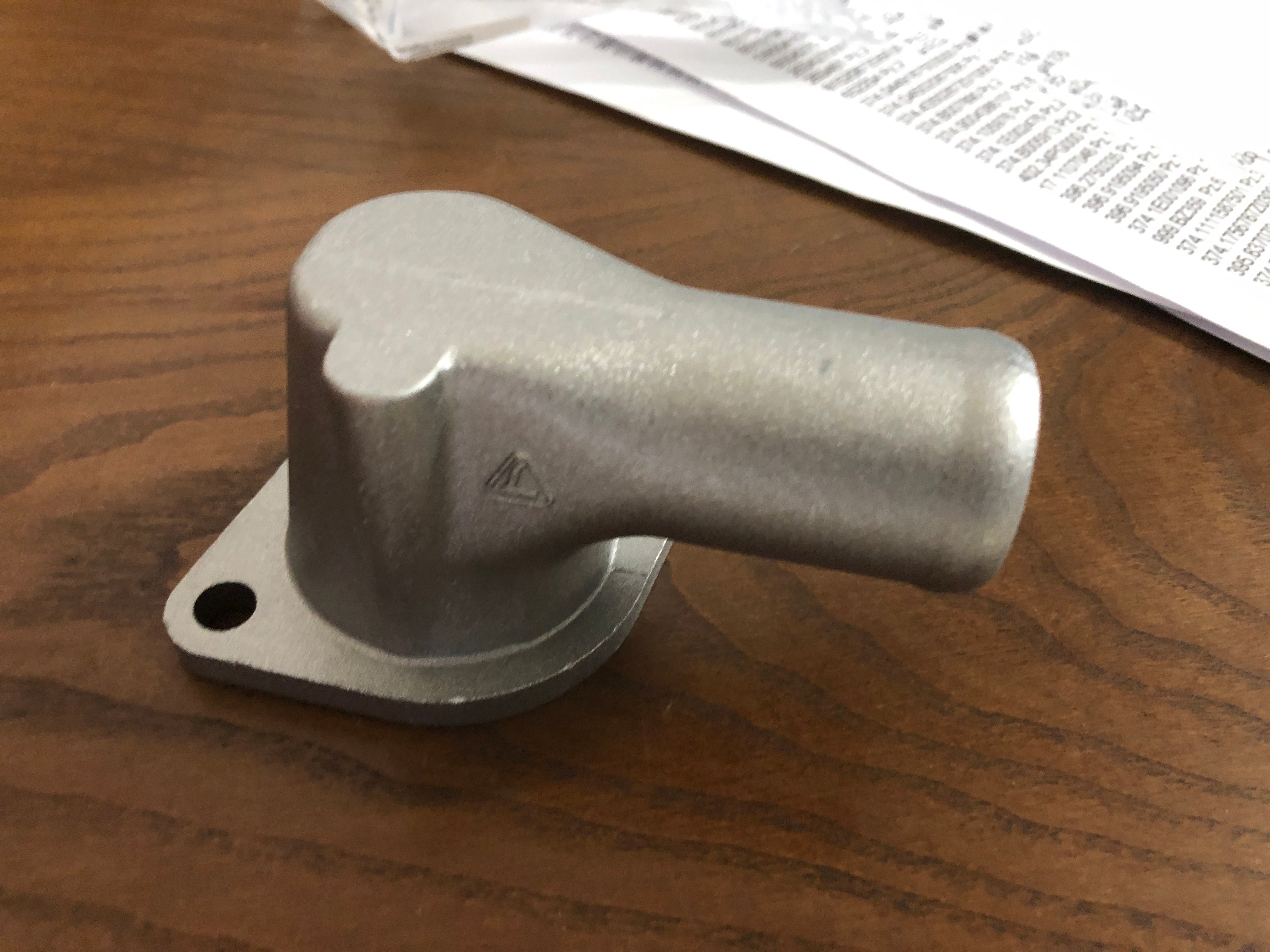 Supporto termostato diesel lombardini - Mondo Porter