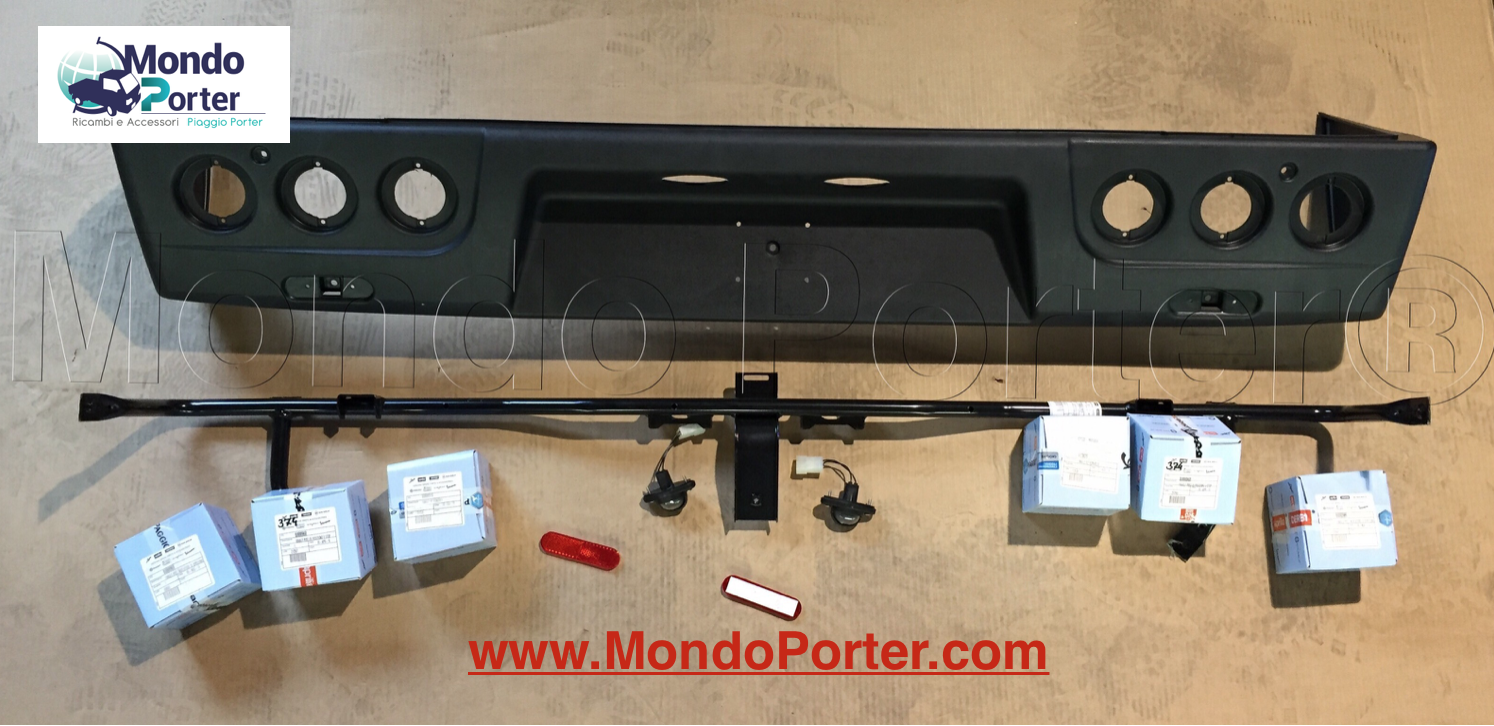 kit Modifica Paraurti Posteriore Piaggio Porter - Mondo Porter