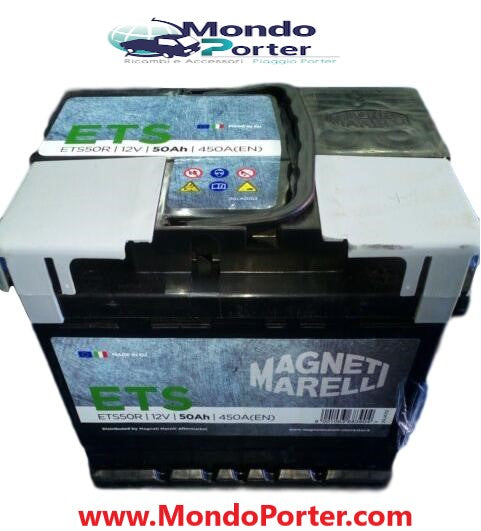 Batteria Avviamento Piaggio Porter 50Ah - Mondo Porter