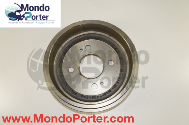 Tamburo Freno Piaggio Porter Benzina Multitech D.204.7 - Mondo Porter