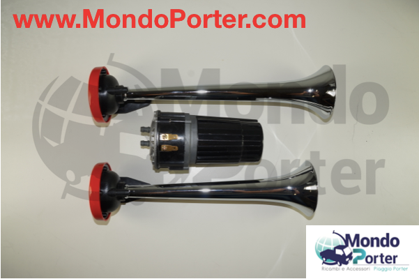 Clacson Trombe Aria Piaggio Porter - Mondo Porter