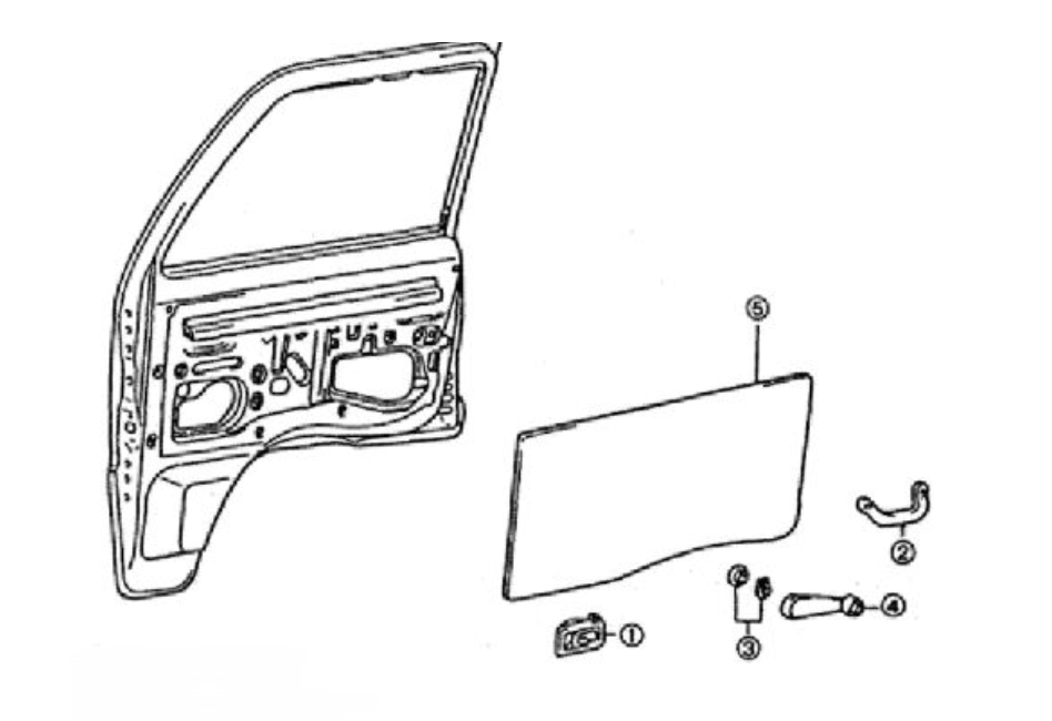 montaggio pannello sportello piaggio porter