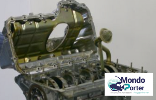 coppa olio motore piaggio porter