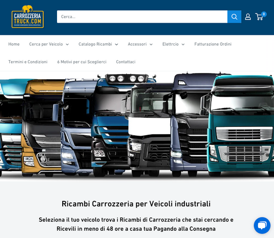 Carrozzeria Truck: La soluzione ideale per i ricambi di carrozzeria per camion - Mondo Porter