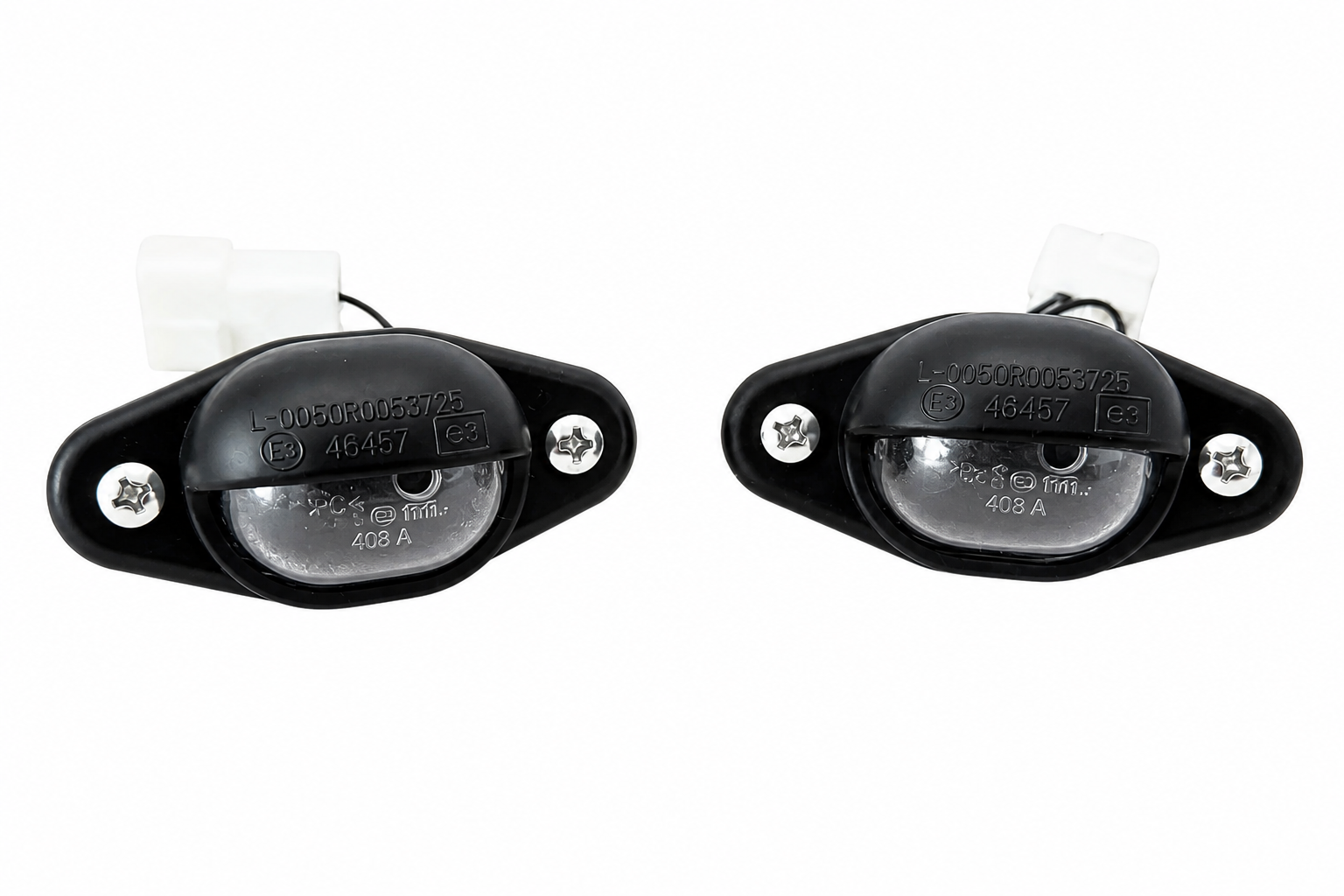 Kit Fanalini Luce Targa Piaggio Porter simile al D8127087Z01 - Mondo Porter
