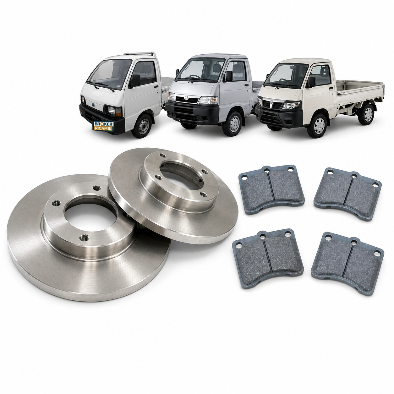 Kit Frenatura Anteriore Piaggio Porter - Mondo Porter
