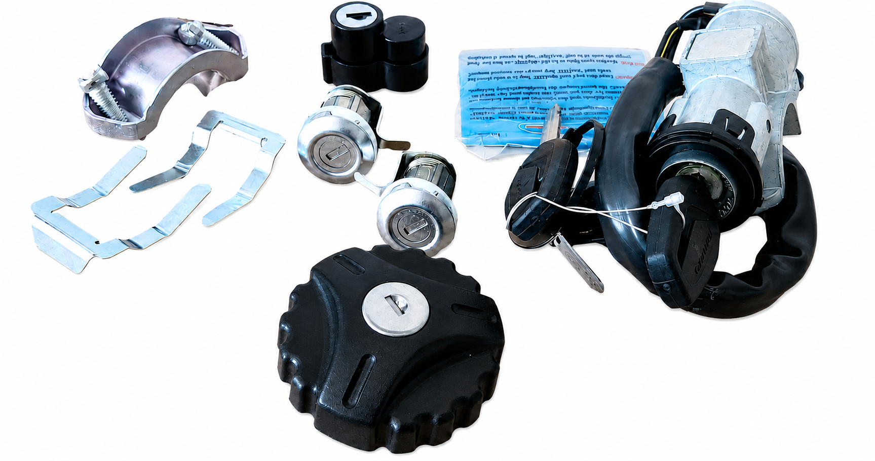 LOCKS AND KEYS KIT (WITH IMMOBILIZER