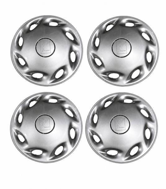 Set di 4 Coppette Copriruota / Copri Cerchi Piaggio Porter R 12" Originali - Mondo Porter