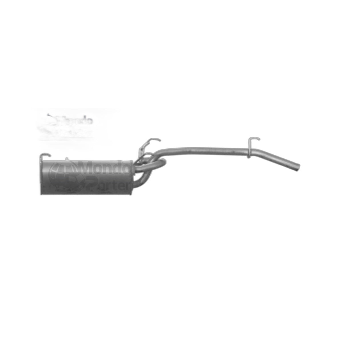 Marmitta Terminale Scarico Piaggio Porter 1.2/1.4 Diesel Pick-up dal 95
