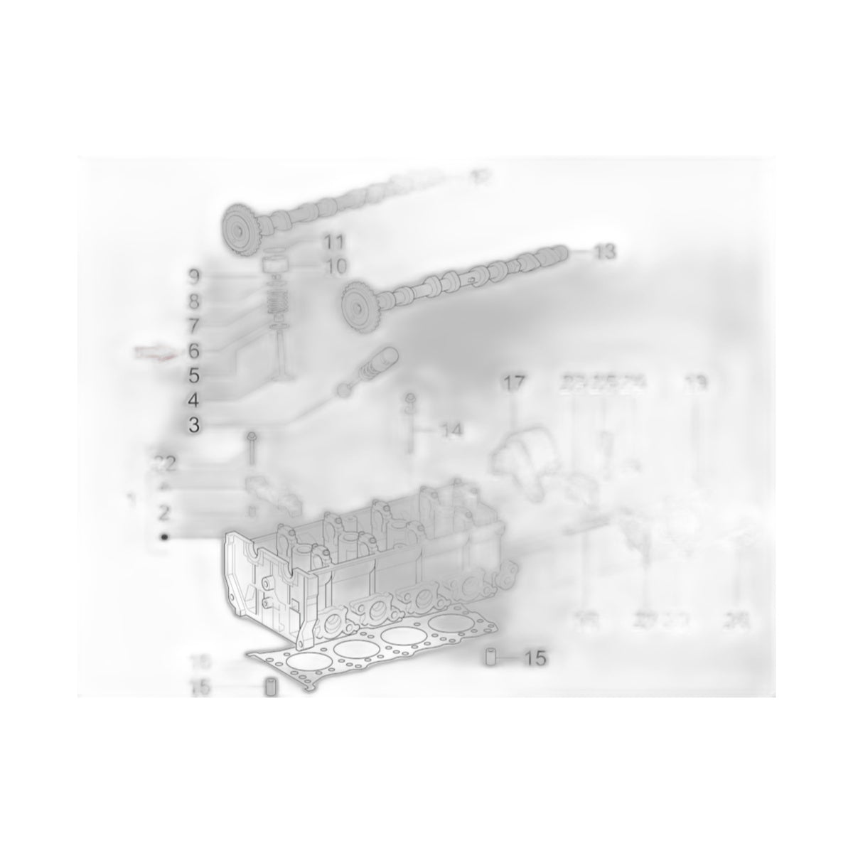 Kit Paraoli Guide Valvole Piaggio Porter Multitech B010091