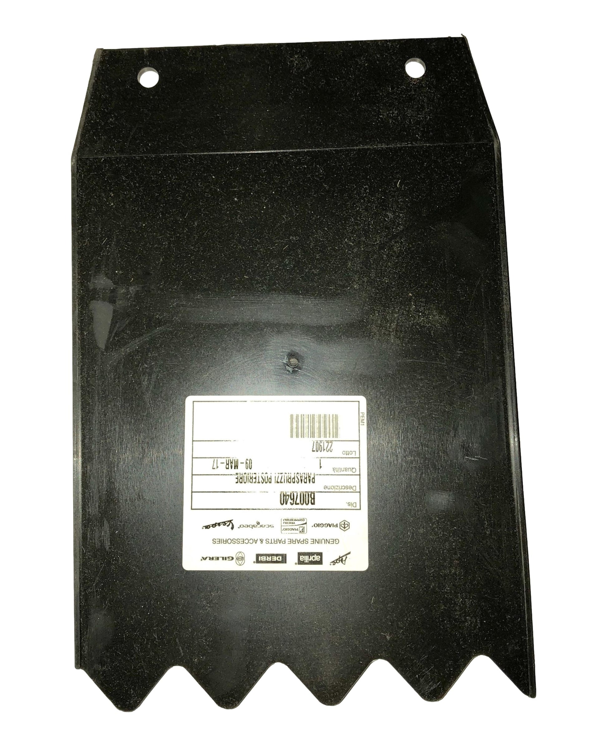 Paraspruzzo Posteriore Piaggio Porter - Mondo Porter