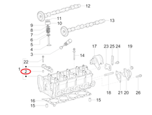Grano testata Piaggio Porter Multitech B010055 - Mondo Porter