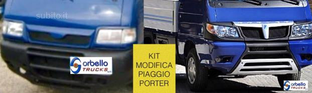 Kit modifica Frontale Piaggio Porter - Mondo Porter