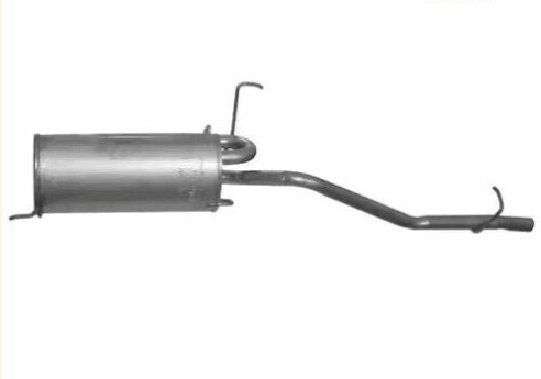 Exhaust Terminal Muffler Piaggio Porter 1.2/1.4 Diesel VAN from 95