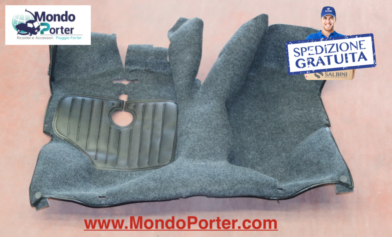 Tappeto Moquette Cabina Piaggio Porter - Mondo Porter