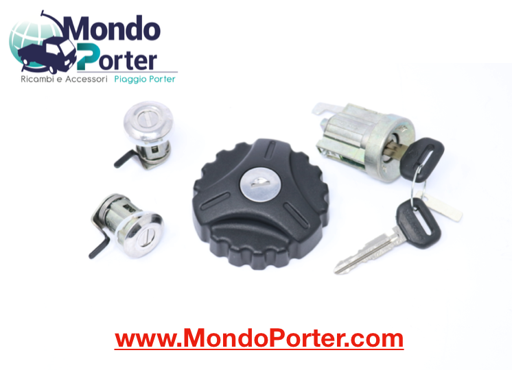 kit chiavi e serrature Piaggio Porter - Mondo Porter