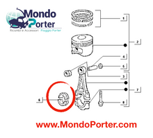 Bronzine Biella Piaggio Porter 1.4 diesel Lombardini - Mondo Porter
