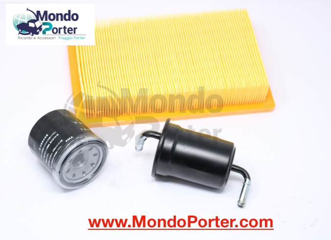 kit filtri tagliando Piaggio porter 1.3 benzina 16v - Mondo Porter