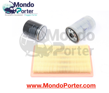 kit tagliando Piaggio Porter Diesel - Mondo Porter