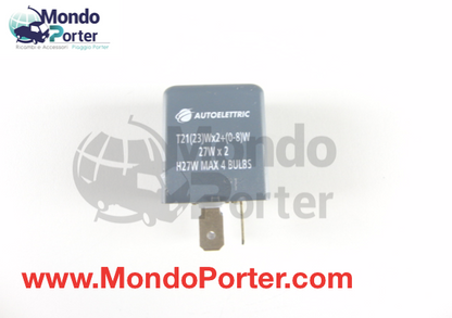 Relè Intermittenza Lampeggiante Piaggio Porter D8198087z02 - Mondo Porter