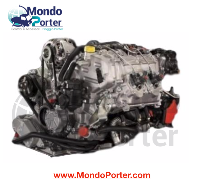 Motore Nuovo Completo Piaggio Porter Diesel D120 - Mondo Porter