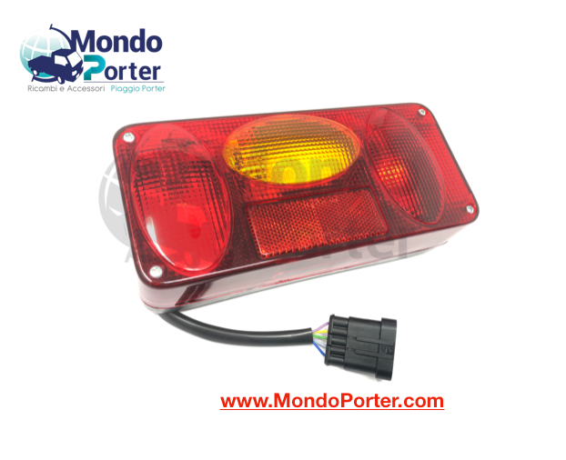 Fanalino Stop Completo Posteriore Sinistro SX Piaggio Porter Maxxi - Mondo Porter