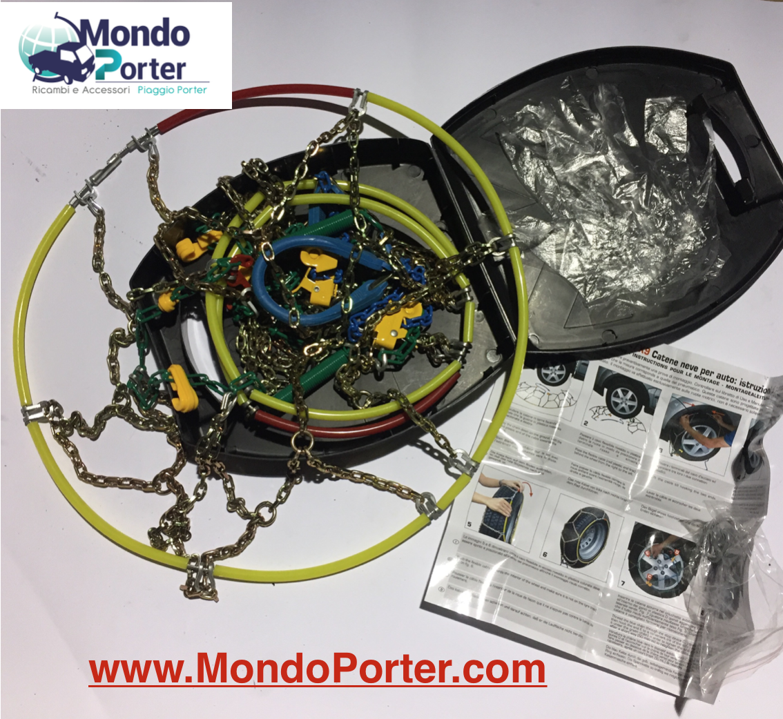 Catene da Neve Piaggio Porter 155/80 R 12' - Mondo Porter