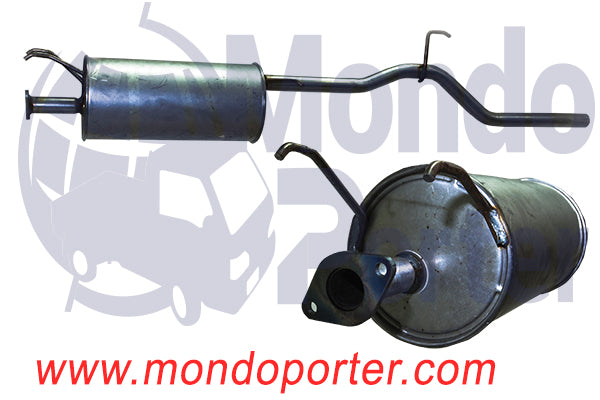 Marmitta Piaggio Porter Maxxi Benzina Multitech B005218 - Mondo Porter