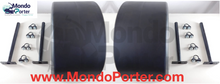 Coppia Parafanghi Plastica C/Staffe Piaggio Porter MAXXI - Mondo Porter