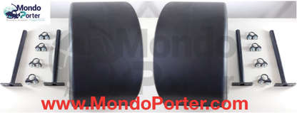 Coppia Parafanghi Plastica C/Staffe Piaggio Porter MAXXI - Mondo Porter