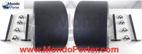 Coppia Parafanghi Plastica C/Staffe Piaggio Porter MAXXI - Mondo Porter